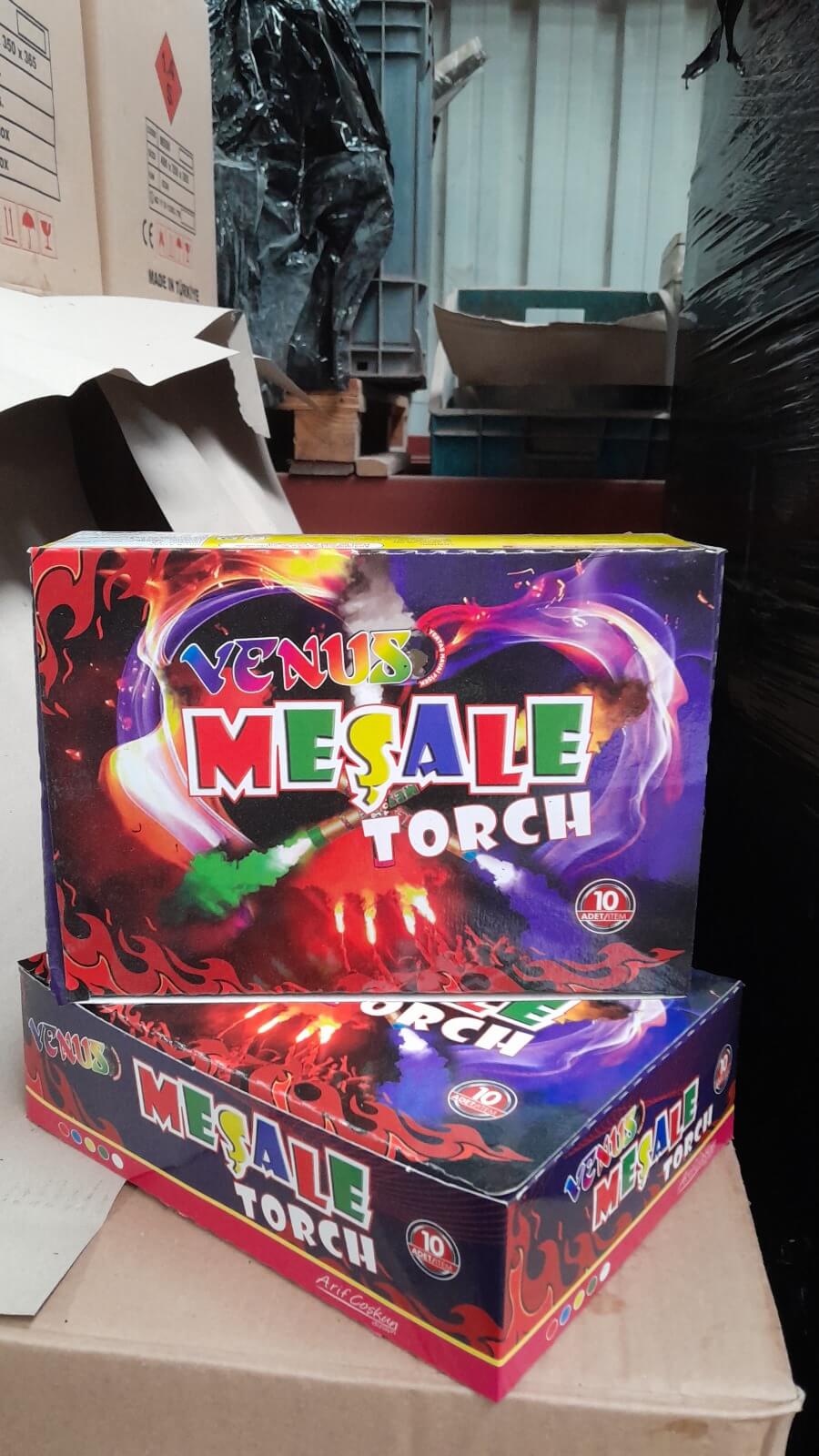 Meşale ile taraftar organizasyonu